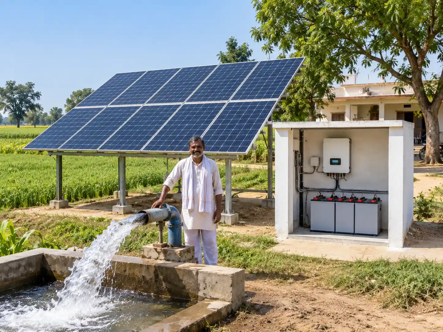 Off Grid Solar installation